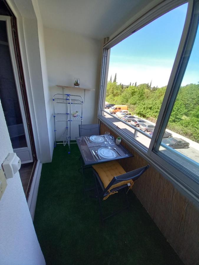 Studio Balcon Proche Hypercentre De 나르본 외부 사진